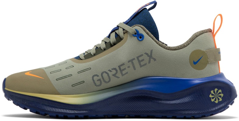 Nike ReactX Infinity Run 4 GORE-TEX 'Neutral Olive Thunder Blue' HQ3222-276 Lookbook Nike ReactX Infinity Run 4 GORE-TEX 'Neutral Olive Thunder Blue' HQ3222-276
