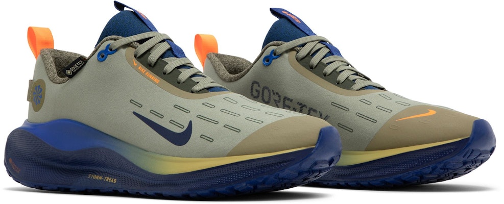 Nike ReactX Infinity Run 4 GORE-TEX 'Neutral Olive Thunder Blue' HQ3222-276 Cheap Nike ReactX Infinity Run 4 GORE-TEX 'Neutral Olive Thunder Blue' HQ3222-276