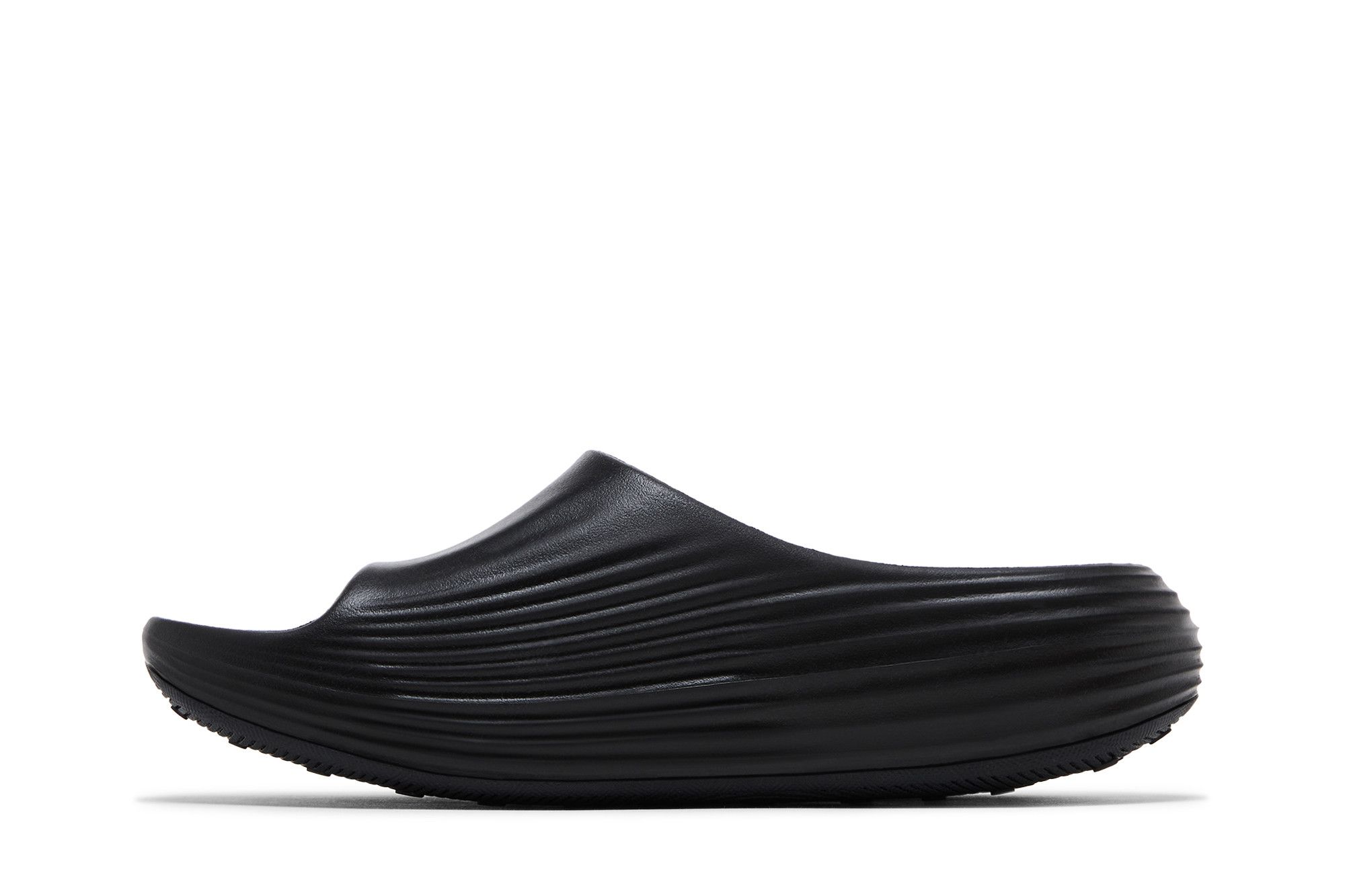 Shop Nike ReactX Rejuven8 Slide ''Triple Black'' Lelaki Hitam HV4479-001