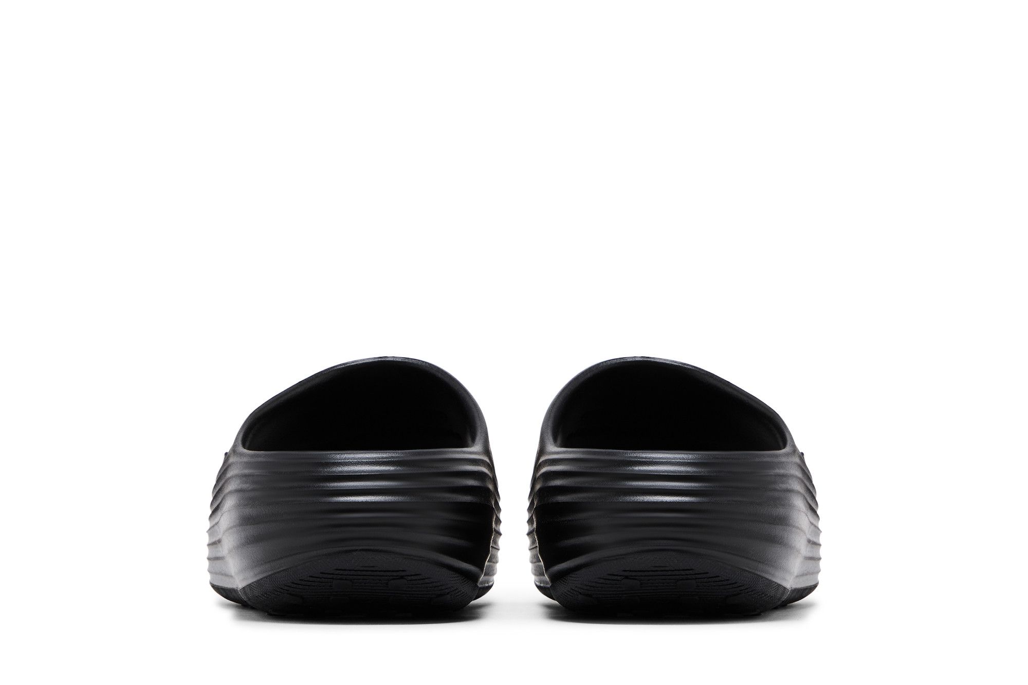 Sizing Nike ReactX Rejuven8 Slide ''Triple Black'' Lelaki Hitam HV4479-001