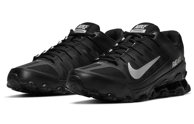 Lookbook Nike Reax 8 TR 'Hitam Metalik Perak' 621716-018