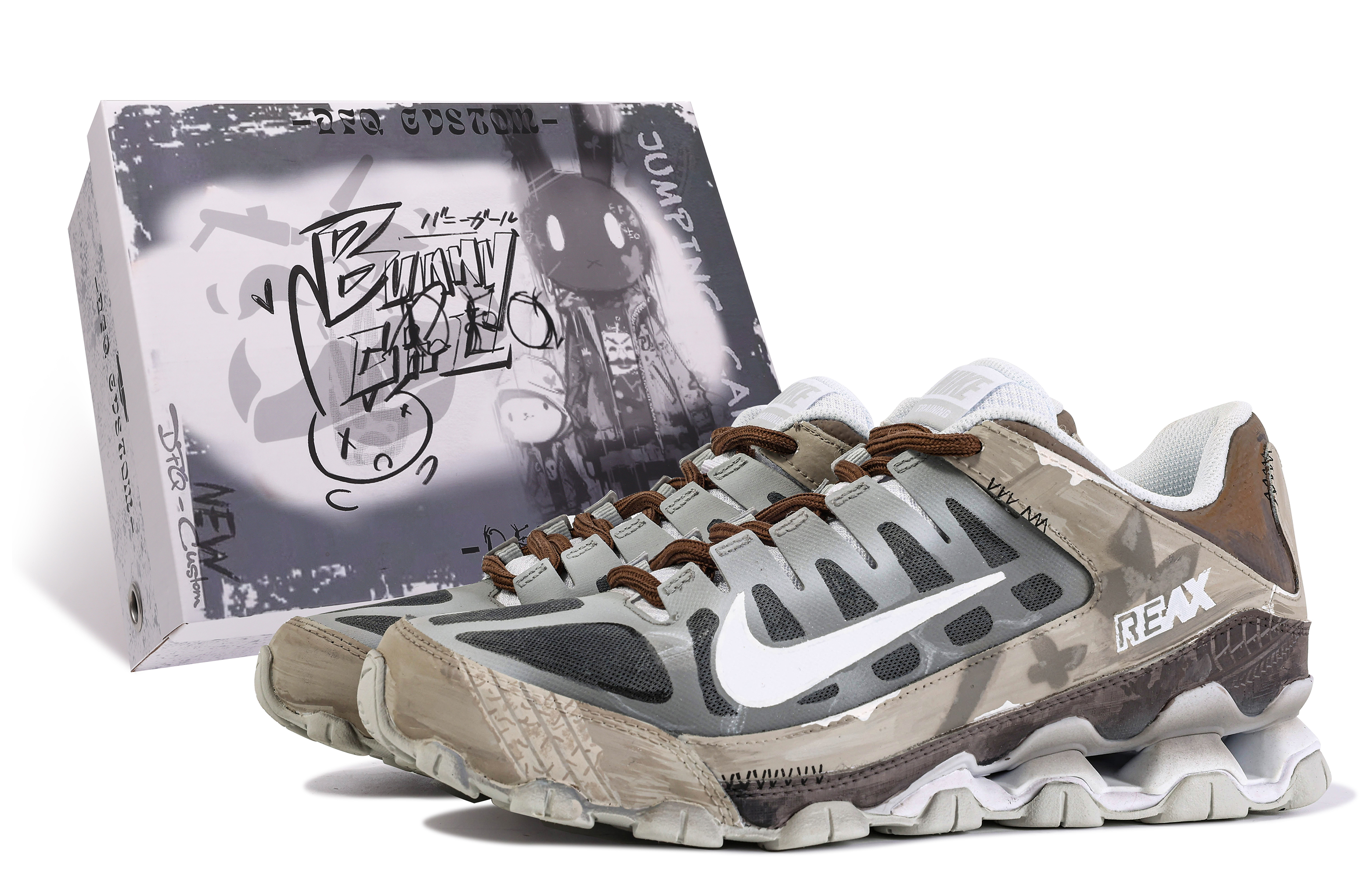 Nike Reax 8 TR 'Da Vinci Butterfly Effect' 621716-102-450544