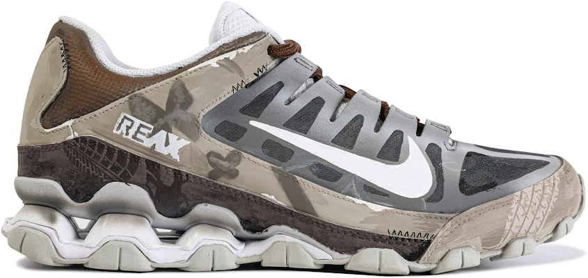 【訂製球鞋】Nike Reax 8 TR 達文西訂製 禮盒 蝴蝶效應 潮流 蝴蝶塗鴉 休閒 低筒 跑步鞋 男女同款 棕灰 Shop 【訂製球鞋】Nike Reax 8 TR 達文西訂製 禮盒 蝴蝶效應 潮流 蝴蝶塗鴉 休閒 低筒 跑步鞋 男女同款 棕灰