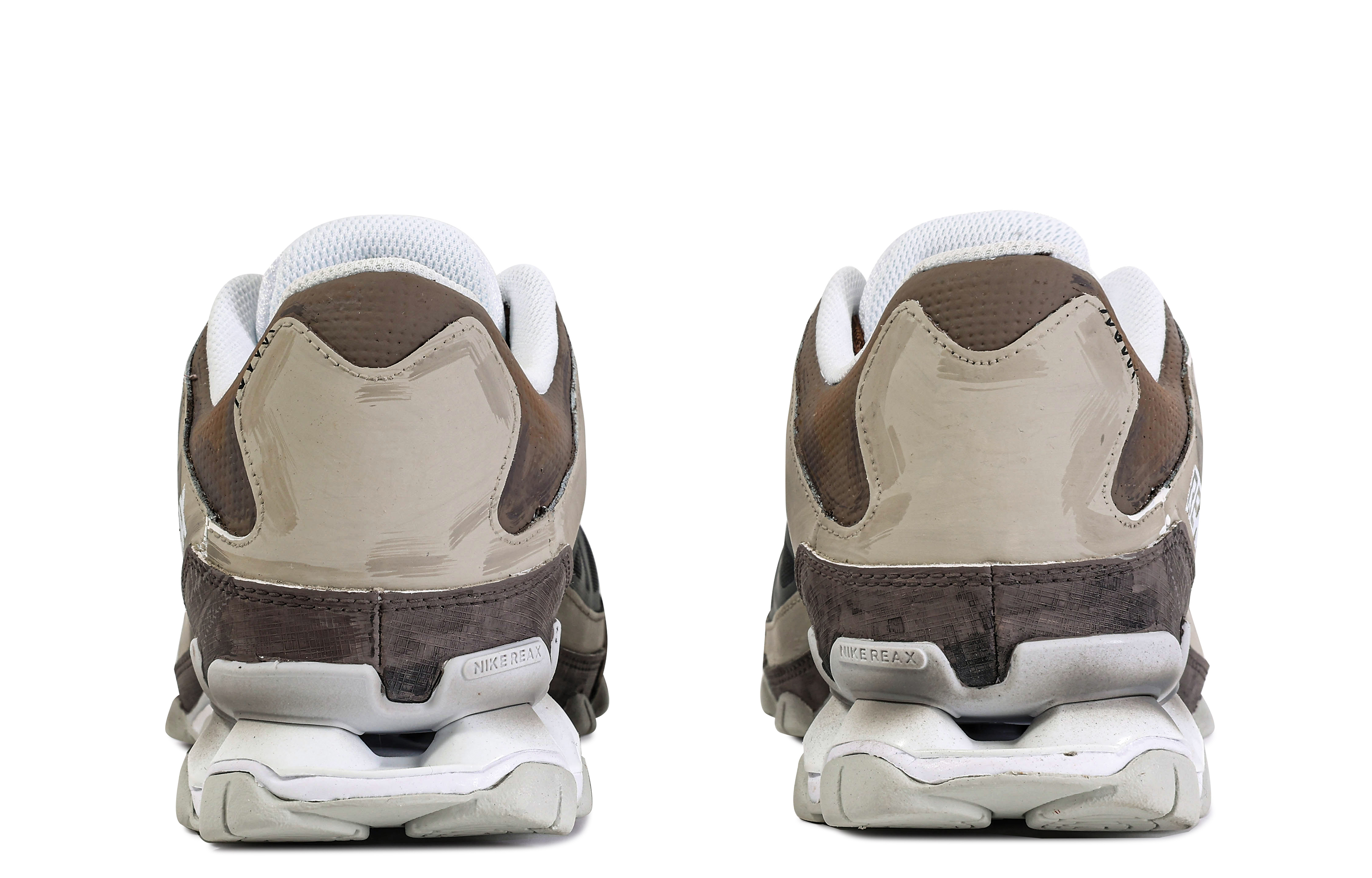 Details for 【訂製球鞋】Nike Reax 8 TR 達文西訂製 禮盒 蝴蝶效應 潮流 蝴蝶塗鴉 休閒 低筒 跑步鞋 男女同款 棕灰