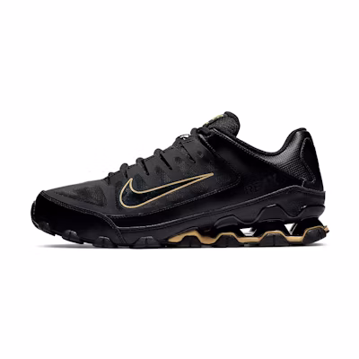 Nike Reax 8 TR Mesh 'Black Metallic Gold'