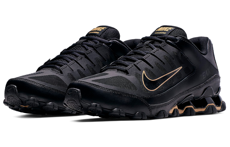 Lookbook Nike Reax 8 TR Mesh 'Negro Oro Metálico' 621716-020
