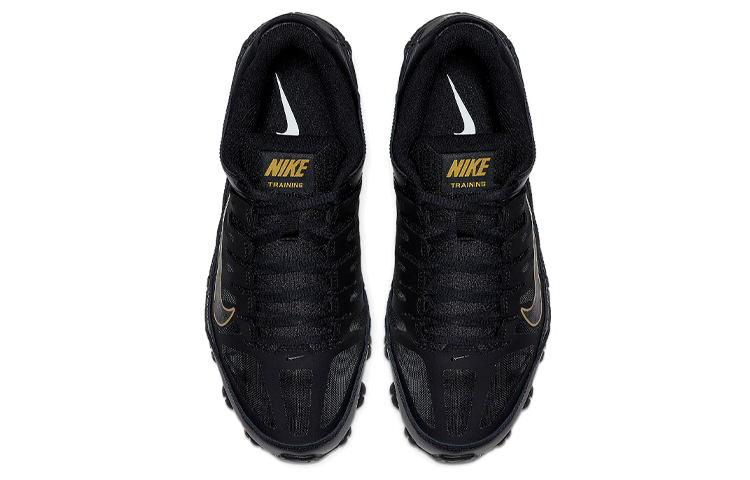 Shop Nike Reax 8 TR Mesh 'Negro Oro Metálico' 621716-020