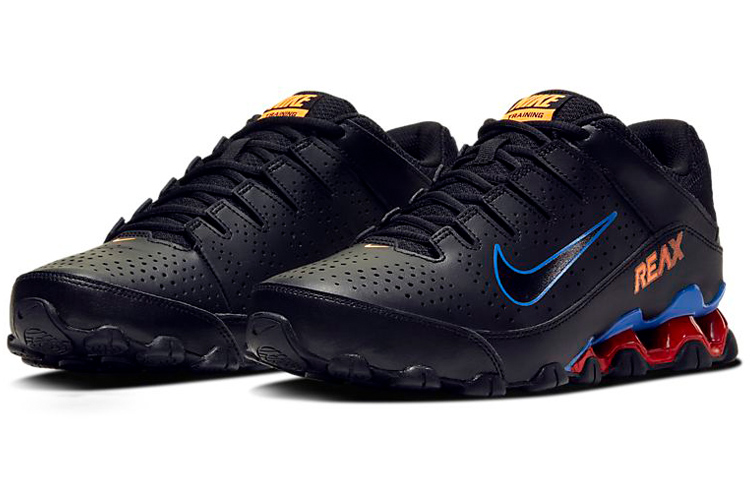 Lookbook Nike Reax 8 TR Trainingsschuhe Schwarz/Blau/Rot 616272-004