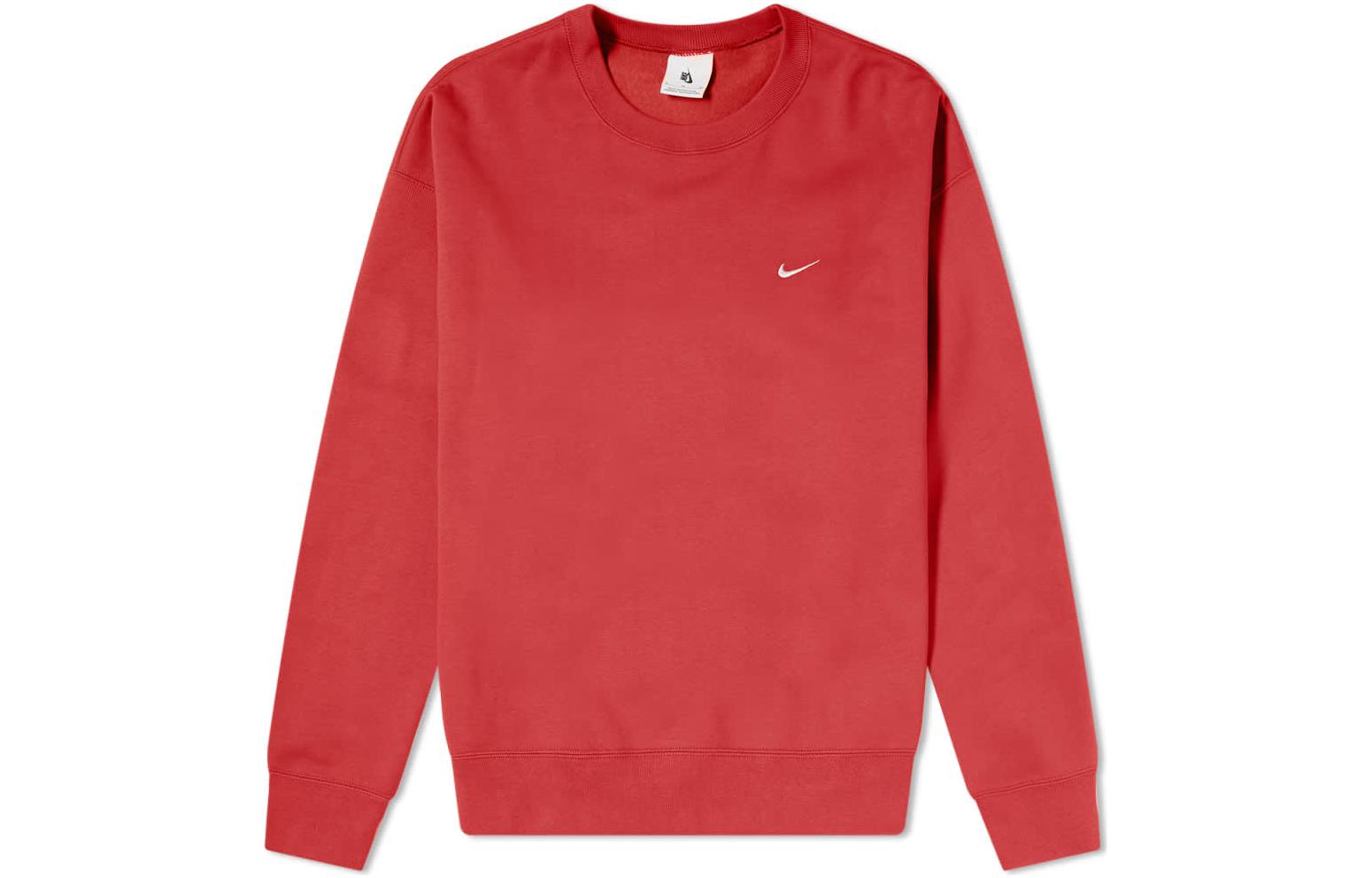 Order 나이키 레드 자수 로고 크루넥 풀오버 스 웻셔츠 CV0554-661