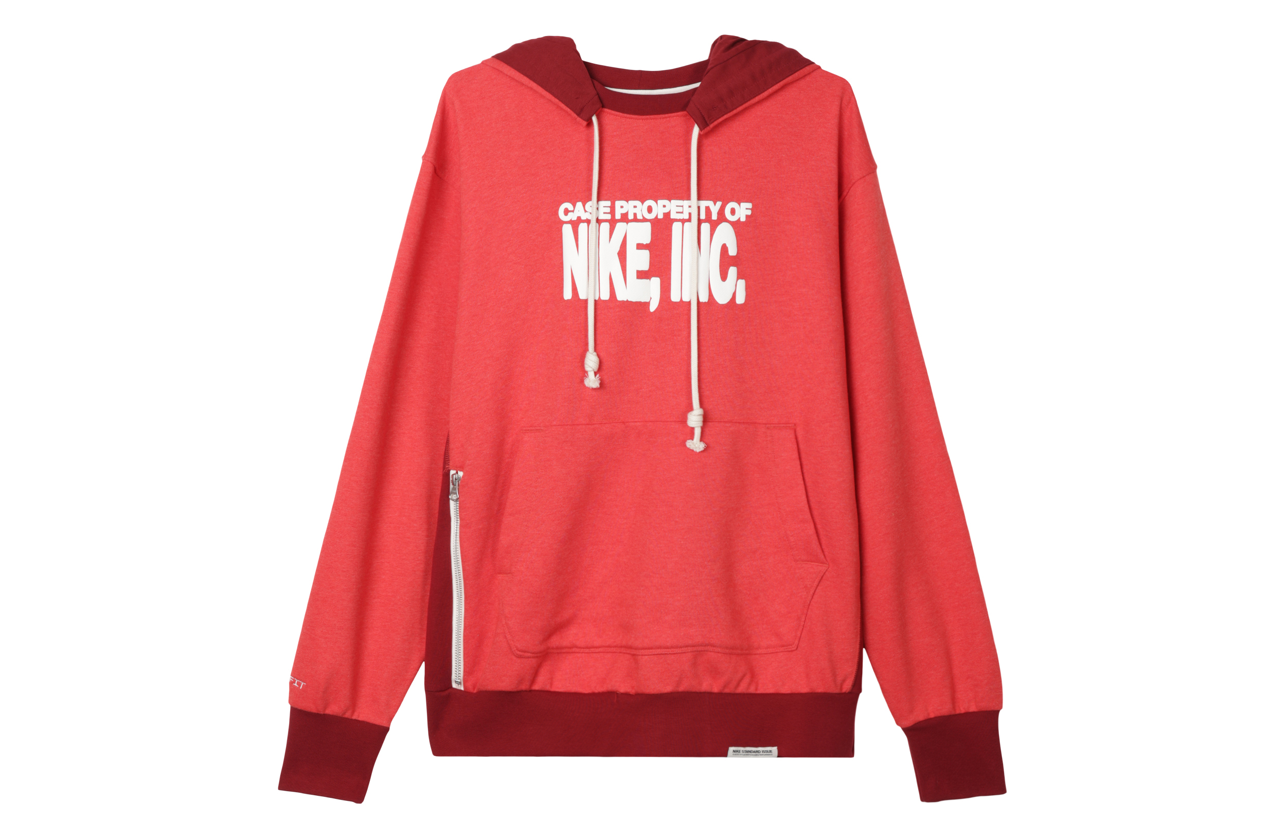 Nike Red Retro Hoodie with Letter Graphics DQ5737-672