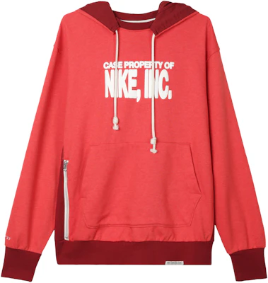 Nike Red Retro Hoodie with Letter Graphics DQ5737-672 Buy Nike Red Retro Hoodie with Letter Graphics DQ5737-672