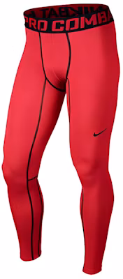 Nike Red Tights with Waist Lettering Print. 596297-647 Buy Nike Red Tights with Waist Lettering Print. 596297-647