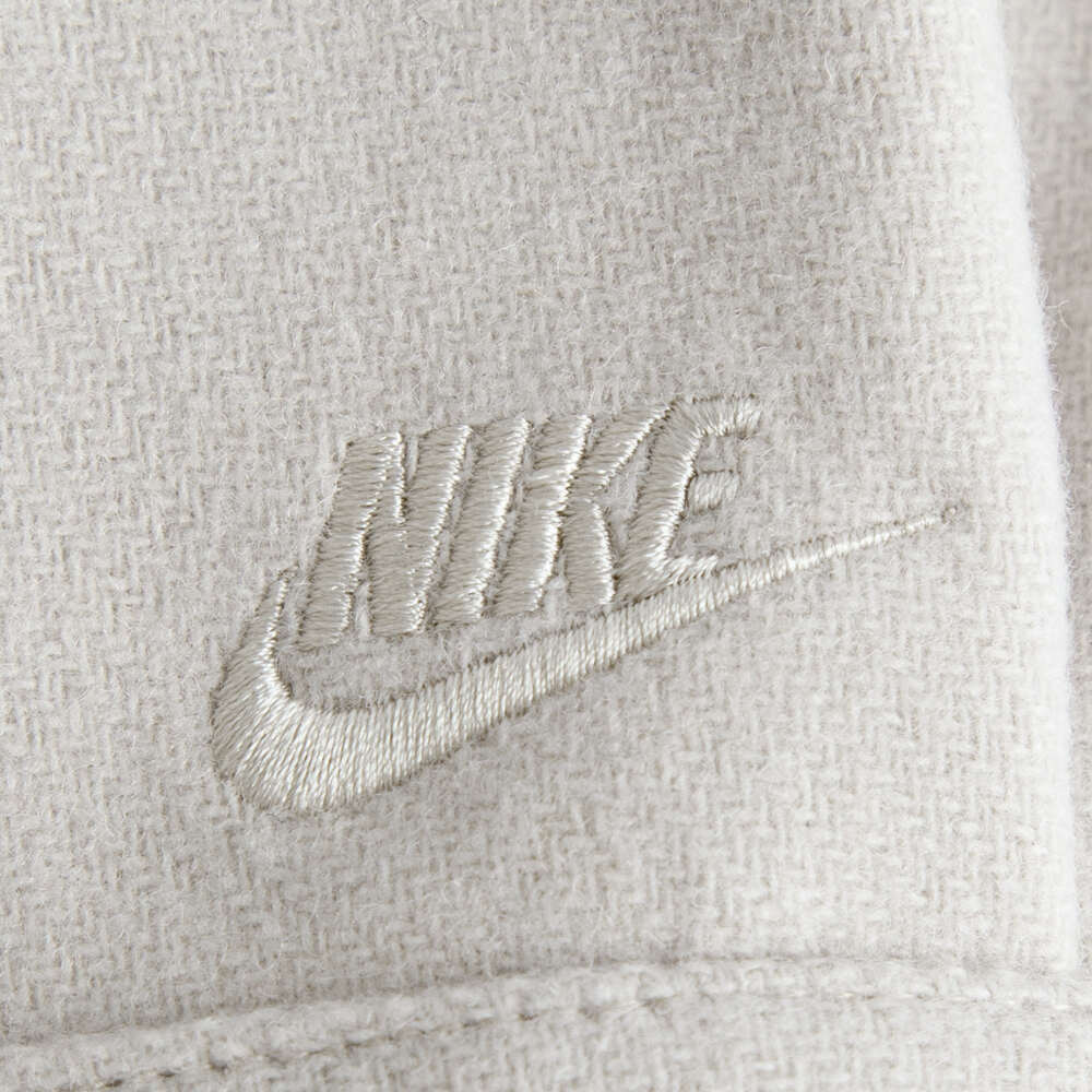 Cheap 나이키 릴랙스드 캐주얼 플레인 셔츠 칼라 재킷 남성용 - 크림 화이트 HF0133-104