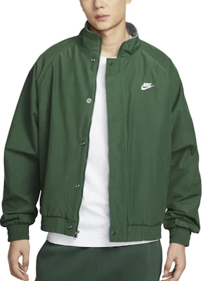 Nike Relaxed Fit Soft Simple Long-Sleeve Jacket Green FZ0657-323 Shop Nike Relaxed Fit Soft Simple Long-Sleeve Jacket Green FZ0657-323