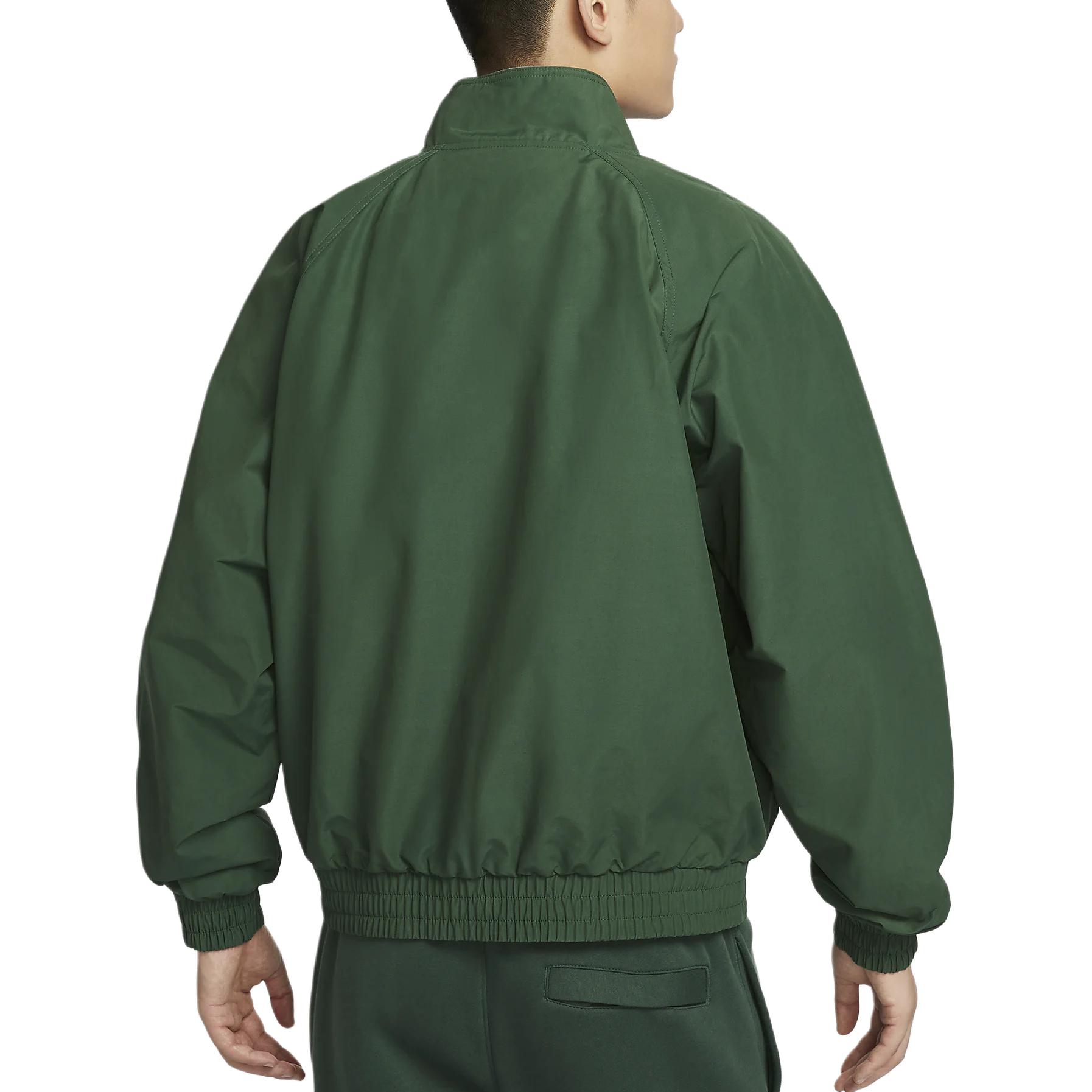 Details for Nike Relaxed Fit Soft Simple Long-Sleeve Jacket Green FZ0657-323