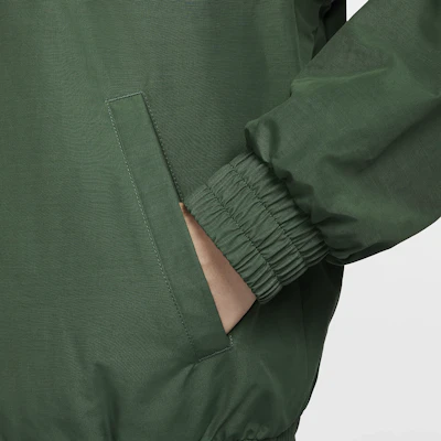 Nike Relaxed Fit Soft Simple Long-Sleeve Jacket Green FZ0657-323 Sizing Nike Relaxed Fit Soft Simple Long-Sleeve Jacket Green FZ0657-323