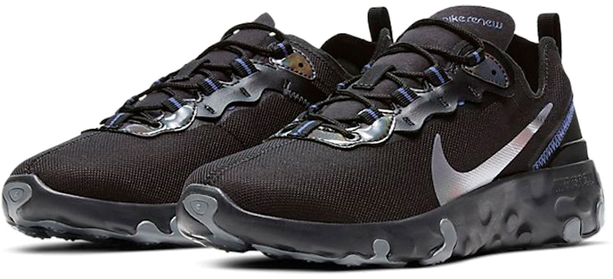 (Youth) Nike Renew Element 55 'Black Silver' CZ4208-001 Lookbook (Youth) Nike Renew Element 55 'Black Silver' CZ4208-001