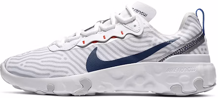 (Youth) Nike Renew Element 55 'White Gray Blue' CZ5584-100 (Youth) Nike Renew Element 55 'White Gray Blue' CZ5584-100