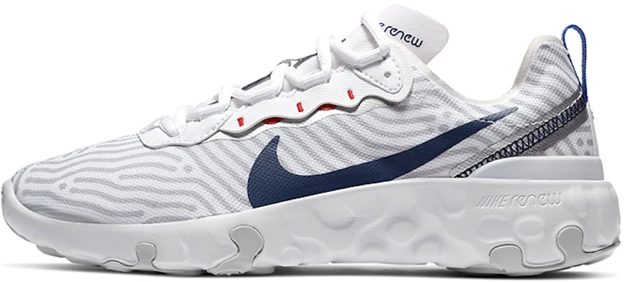 (Youth) Nike Renew Element 55 'White Gray Blue' CZ5584-100 Buy (Youth) Nike Renew Element 55 'White Gray Blue' CZ5584-100
