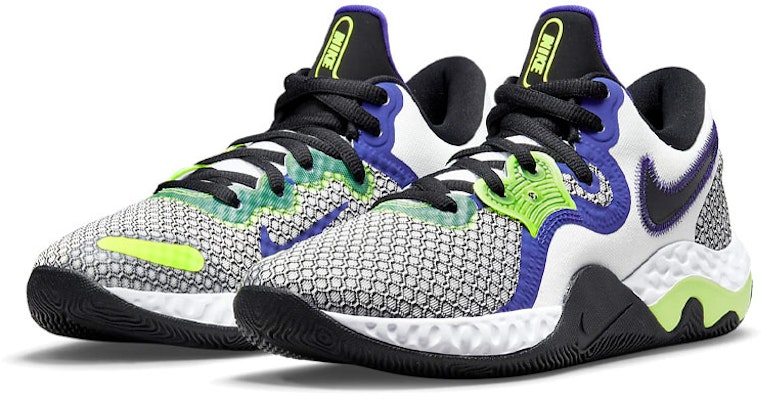 Nike Renew Elevate 2 'Putih Volt Indigo' CW3406-101 Lookbook Nike Renew Elevate 2 'Putih Volt Indigo' CW3406-101