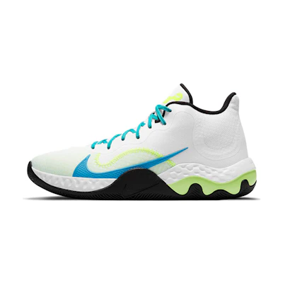 Nike Renew Elevate 'White Volt Light Blue Fury'