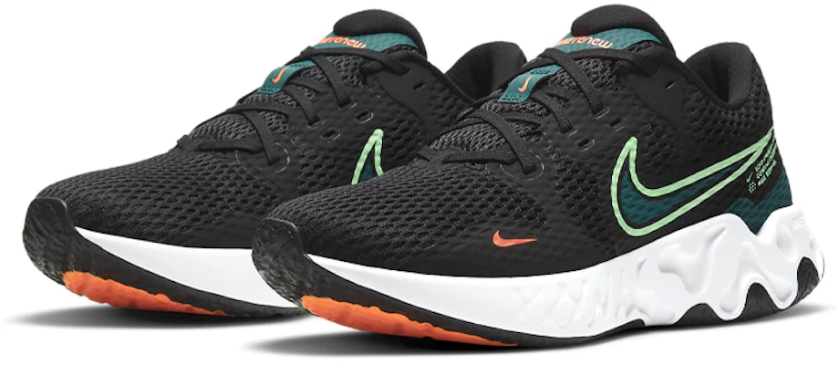 Nike Renew Ride 2 ''Noir Vert Orange'' CU3507-006 Lookbook Nike Renew Ride 2 ''Noir Vert Orange'' CU3507-006