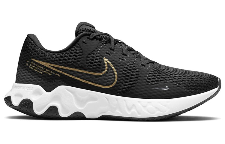 Order Nike Renew Ride 2 透氣舒適 低筒跑步鞋 黑金