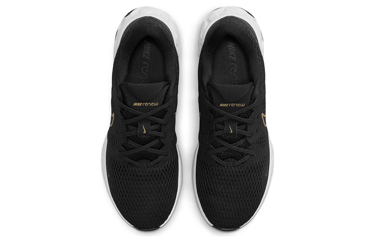 Lookbook Nike Renew Ride 2 透氣舒適 低筒跑步鞋 黑金