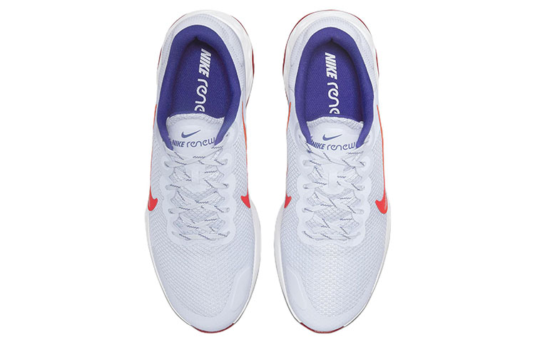 Shop Nike Renew Ride 3 低幫跑步鞋 男款 灰藍紅