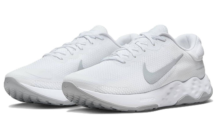 Lookbook Nike Renew Ride 3 低筒跑步鞋 白灰