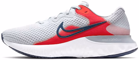 Nike Renew Run 2 'Pure Platinum Chile Red' CU3504-008 Nike Renew Run 2 'Pure Platinum Chile Red' CU3504-008