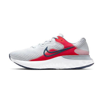 Nike Renew Run 2 'Pure Platinum Chile Red'
