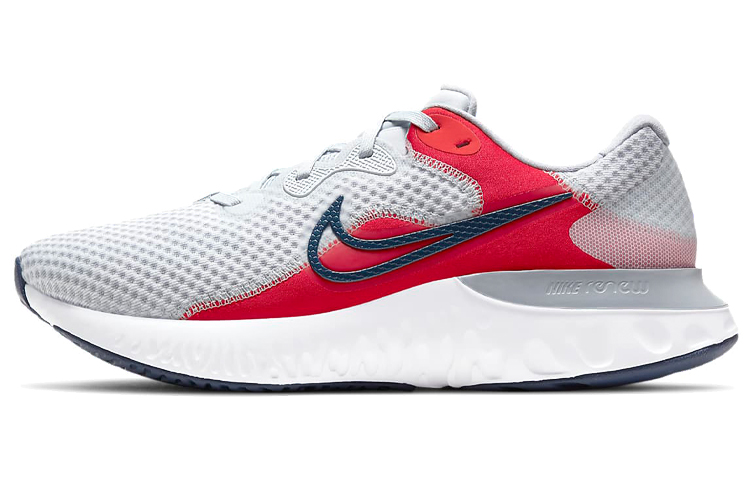 Nike Renew Run 2 'Pure Platinum Chile Red' CU3504-008