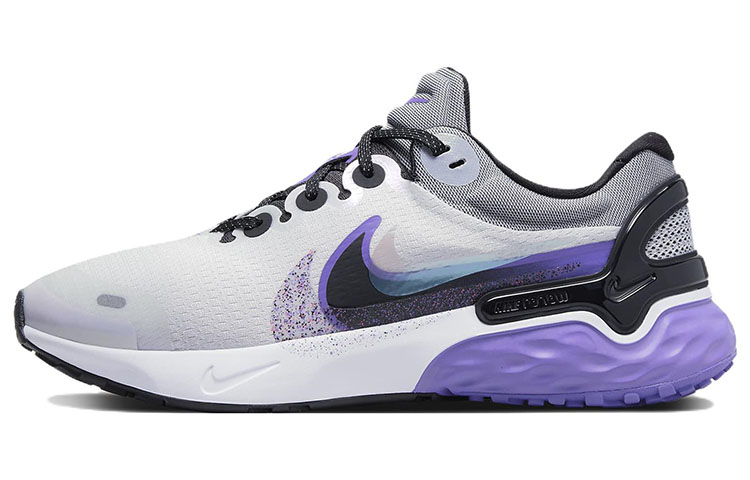 Nike Renew Run 3 Low Tops Gray Purple DV0713-506
