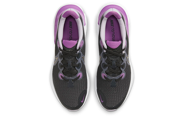 (Youth) Nike Renew Run 'Black White Purple' 圖 4