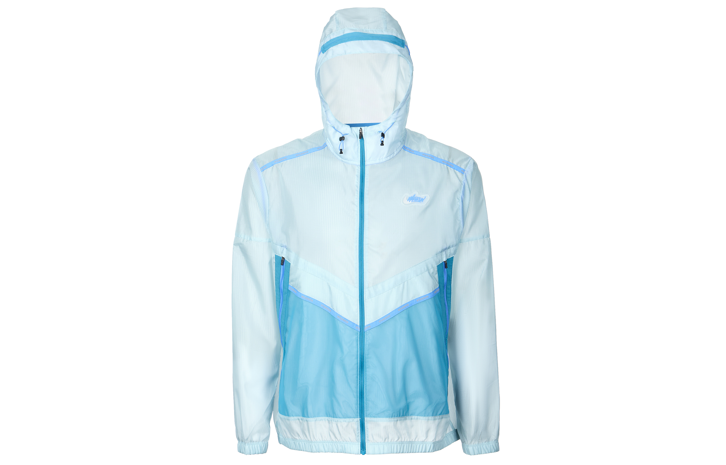 Nike Repel Wild Run Windrunner Printed Running Jacket Blue Mens DD5392-366