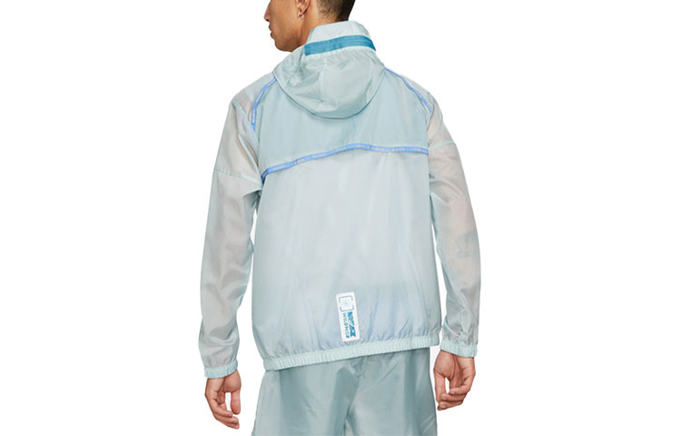 Nike Repel Wild Run Windrunner Printed Running Jacket Blue Mens DD5392-366 圖 3