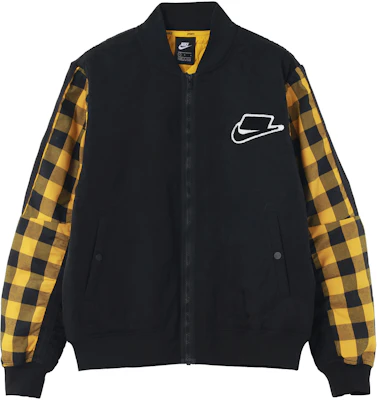 Nike Jaket Retro Baseball Kuning Lengan Panjang Kasual Outerwear BV4533-010 Buy Nike Jaket Retro Baseball Kuning Lengan Panjang Kasual Outerwear BV4533-010