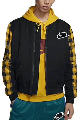 Nike Jaket Retro Baseball Kuning Lengan Panjang Kasual Outerwear BV4533-010 Shop Nike Jaket Retro Baseball Kuning Lengan Panjang Kasual Outerwear BV4533-010