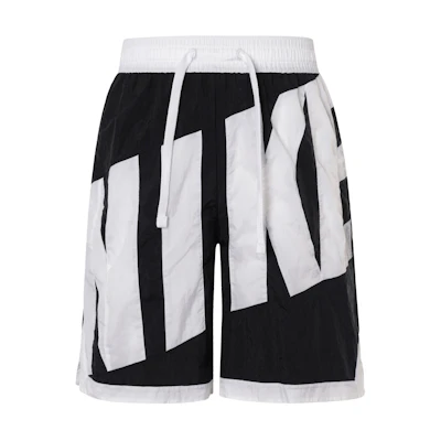 Nike Retro Big Logo Quick-Dry Shorts Black/White AT3166-010