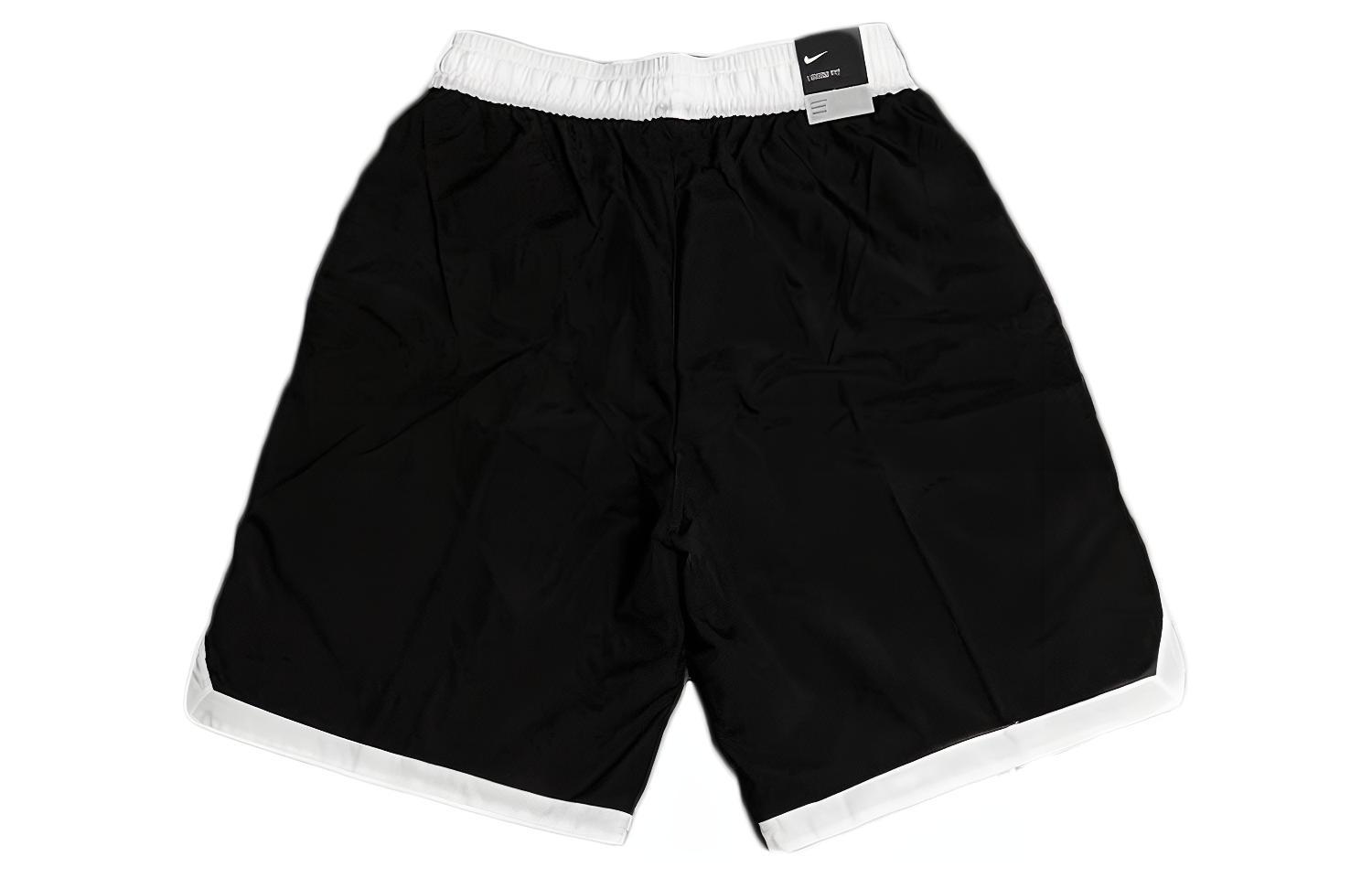 Lookbook 耐克复古大标速干短裤 黑/白 AT3166-010