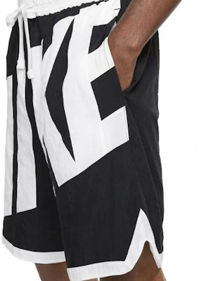 耐克复古大标速干短裤 黑/白 AT3166-010 2