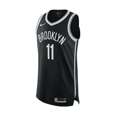 Nike Retro Brooklyn Nets Kyrie Irving #11 Basketball Jersey Black AV2615-014