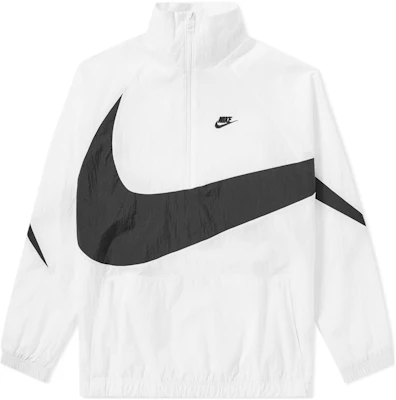 Nike Retro Colorblock Half-Zip Logo Jaket Putih AJ2696-100 Order Nike Retro Colorblock Half-Zip Logo Jaket Putih AJ2696-100