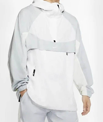 Nike 復古拼色半拉鍊連帽外套 白色 BV5386-100 Shop Nike 復古拼色半拉鍊連帽外套 白色 BV5386-100