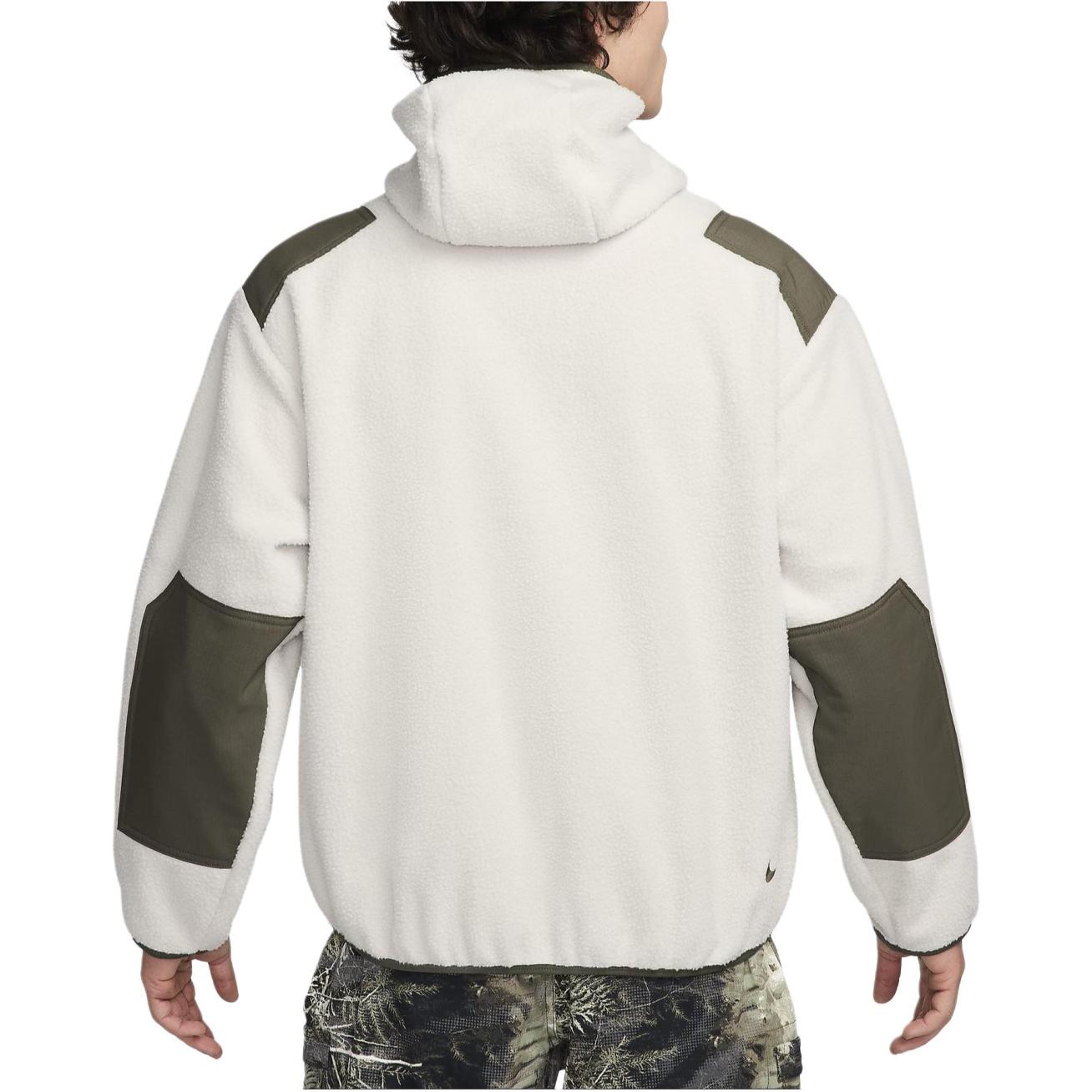 Details for Hoodie Nike Retro Colorblock Letter Print Longgar Warna Light Bone. FN1946-072