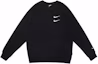 Buy Nike Retro Double Swoosh Crewneck Sweatshirt Hitam CJ4872-010