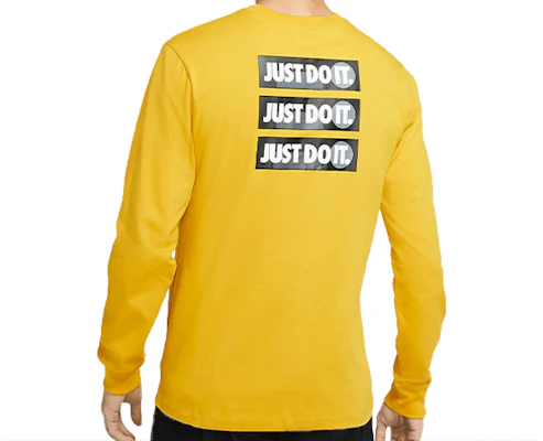 Nike Retro Letter Graphic T-Shirt Sweatshirt Yellow () CU7391-743 Buy Nike Retro Letter Graphic T-Shirt Sweatshirt Yellow () CU7391-743