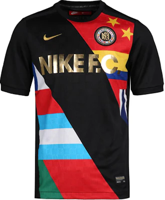 Camiseta Negra Nike Retro Letra Estampada Transpirable Fútbol Tributo 886873-012 Buy Camiseta Negra Nike Retro Letra Estampada Transpirable Fútbol Tributo 886873-012