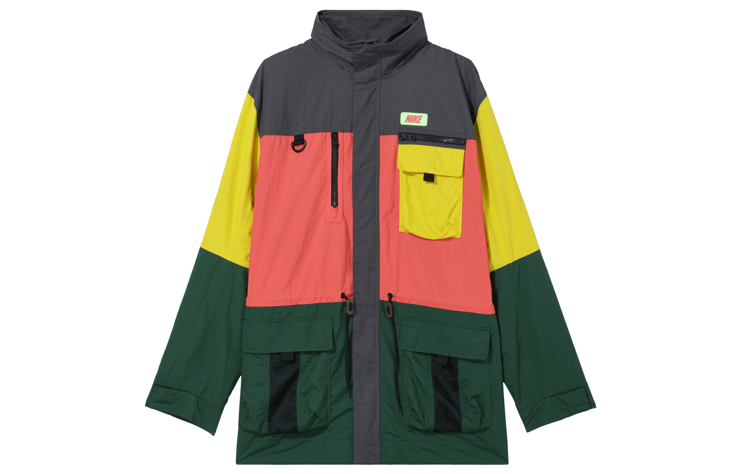 Nike Retro Multi-Pocket Outdoor Jacket Multicolor Track Style CJ1459-082